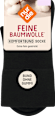 Socken mit Komfortbund schwarz Gr. 35-38 nur die