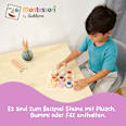 Fühlbrett Montessori Eichhorn