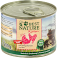 Nassfutter Katze Kitten mit Geflügelherzen & Reis, Junior Cats Best Nature