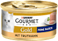 Nassfutter Katze Gold Feine Pastete mit Truthahn Purina Gourmet