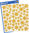 Sticker Weihnachten Sterne Gold AVERY Zweckform
