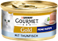 Mousse per gatti al gusto tonno  Purina Gourmet