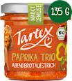 Brotaufstrich Paprika Trio Tartex