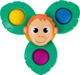 Pop-it Spinner play+ Affe Ravensburger