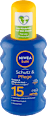 Hydratačný sprej na opaľovanie Protect & Moisture OF 15 NIVEA SUN