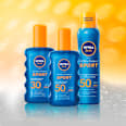 Sonnenspray Aerosol UV Dry Protect Sport, LSF 50 NIVEA SUN