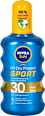 Sonnenspray UV Dry Protect Sport Transparent LSF 30 NIVEA SUN