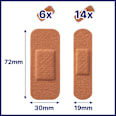 Pflaster Sensitive hautfarben Medium Hansaplast