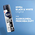 Antitranspirant Deospray Black & White Invisible Original NIVEA MEN
