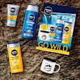 Geschenkset Go wild mit Becher NIVEA MEN