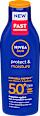 Hidratáló naptej FF50+, Protect & Moisture NIVEA SUN