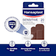 Pflaster Sensitive hautfarben dunkel Hansaplast