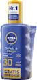 Sonnenspray Schutz & Pflege LSF 30 + gratis Reisegröße NIVEA SUN