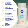 Sonnenfluid Gesicht invisible daily LSF 50+ NIVEA SUN
