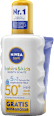 Sonnenspray Kids sensitiv LSF 50+ plus gratis Mini Sonnenmilch LSF 30 NIVEA SUN