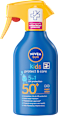 Слънцезащитен спрей за деца Protect & Care, SPF 50+ NIVEA SUN