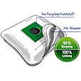 Staubsaugerbeutel S67 MicroPor Plus inkl. 1 Filter Swirl