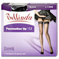 samodržící punčochy Fascination Up, L černé Bellinda