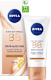 BB denný krém 24h Moisture 5v1 s OF 15 - stredný odtieň NIVEA