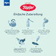 Folgemilch 2 nach dem 6. Monat Töpfer