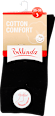 Női zokni, cotton comfort, fekete 35-38 Bellinda