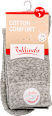 Női zokni, cotton comfort, szürke 39-42 Bellinda