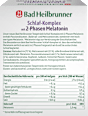 Teegetränk Schlaf-Komplex mit 2-Phasen Melatonin (10 Stück) Bad Heilbrunner