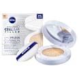 Ošetrujúci make-up 3v1 v hubke Hyaluron Cellular Filler - 02 Medium NIVEA