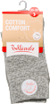 Női zokni, cotton comfort, szürke 35-38 Bellinda