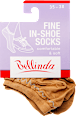 Női bokazokni Fine in-shoe, amber, 35-38 Bellinda