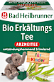 Kindertee, Bio Erkältungs Tee (8 Beutel) Bad Heilbrunner