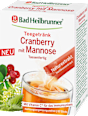 Teegetränk Cranberry mit Mannose (10 Stück) Bad Heilbrunner