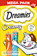 Katzenleckerli Creamy mit Huhn & Lachs (12 Stück) Dreamies