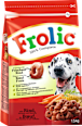 Trockenfutter Hund mit Rind, Karotten & Getreide Frolic