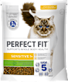 Trockenfutter Katze sensitive 1+ reich an Truthahn PERFECT FIT