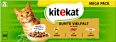 Nassfutter Katze bunte Vielfalt in Soße, Megapack (48x85 g) kitekat