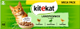 Nassfutter Katze Landpicknick in Soße, Megapack (48x85 g) kitekat