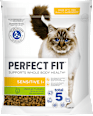 Trockenfutter Katze sensitive 1+ mit Truthahn, Adult PERFECT FIT