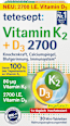 Mini-Tabletten Vitamin K2 + D3 2700 tetesept