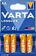 Batterien AA Longlife Alkaline Varta