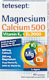 Magnesium Calcium Vitamin K + D Tabletten 40 St tetesept