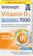 Vitamin D3 7000 I.E. Wochendepot Tabletten 12 St tetesept