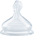 Trinksauger First Choice+ Silikon, Gr. M (Milch), 0-6 Monate NUK