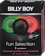 Obarvani kondomi za dodatno zabavo in naraven občutek 3/1 BILLY BOY
