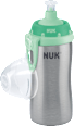 Trinkflasche Kinder Edelstahl grau, 215 ml NUK