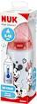 Шише First Choice Mickey Mouse 6-18м., различни цветове/мотиви NUK
