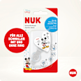 Schnullerband weiß Disney Mickey NUK