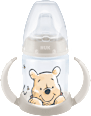 Trinklernflasche First Choice Disney Temperature Control, beige, 6-18 Monate, 150ml NUK