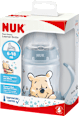 Trinklernflasche First Choice Disney Temperature Control , anthrazit, 6-18 Monate, 150ml NUK