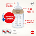 Babyflasche First Choice, grau, 0-6 Monate, 150ml  NUK